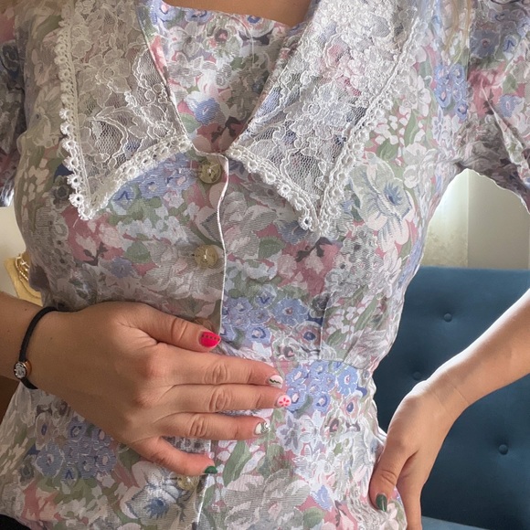 VTG Prairie Puff Sleeve Top - Picture 5 of 8